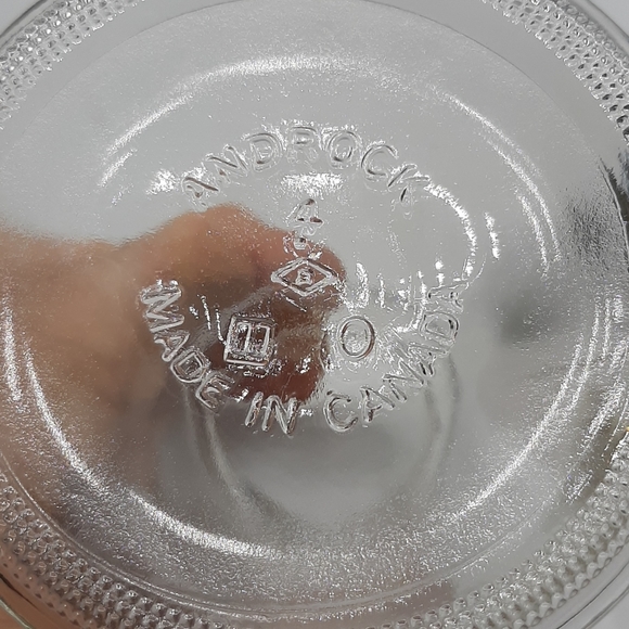 Vintage 1950's Androck Maple Syrup Glass Dispenser with Sage Green Lid Canada - Picture 6 of 6